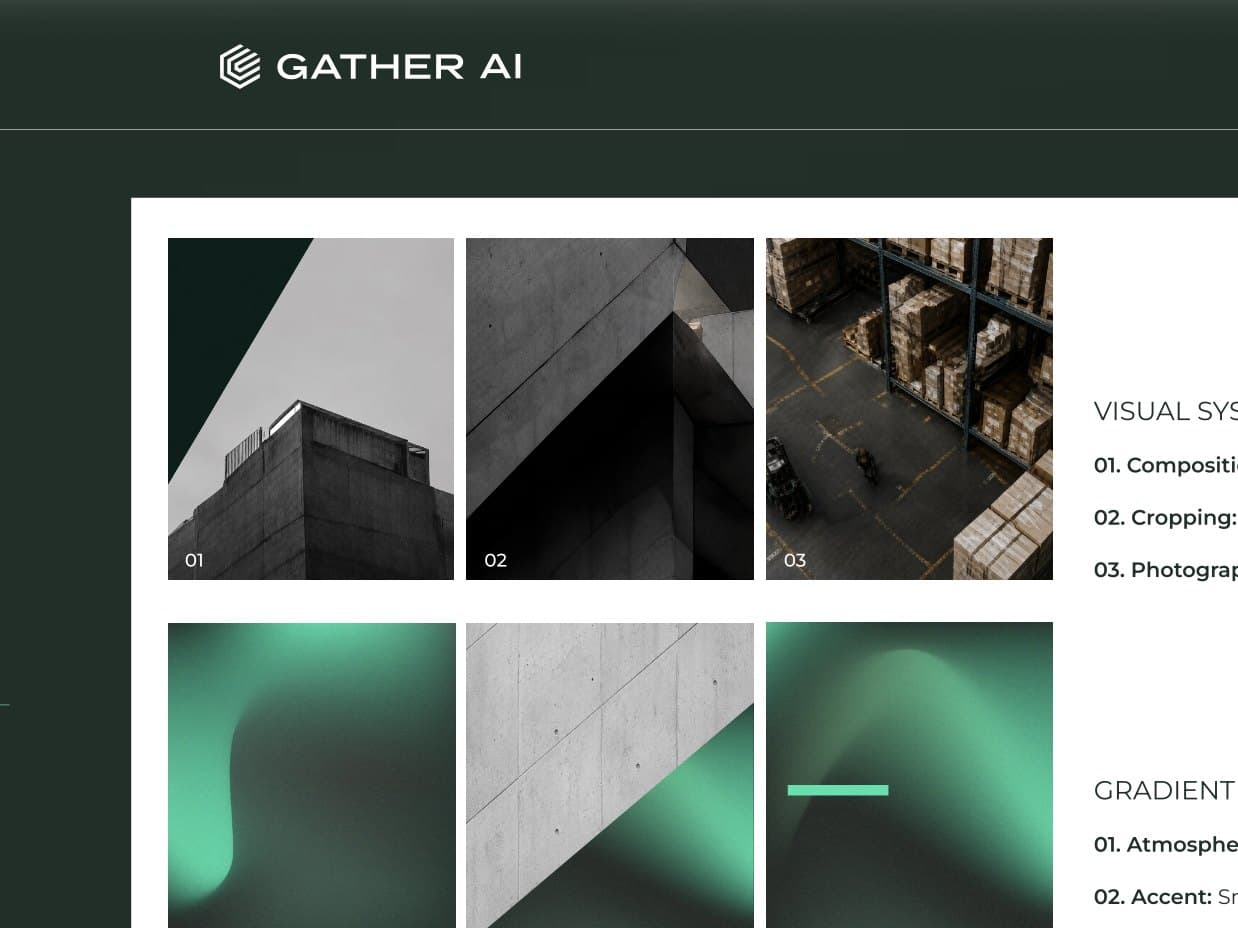 Gather AI brand system
