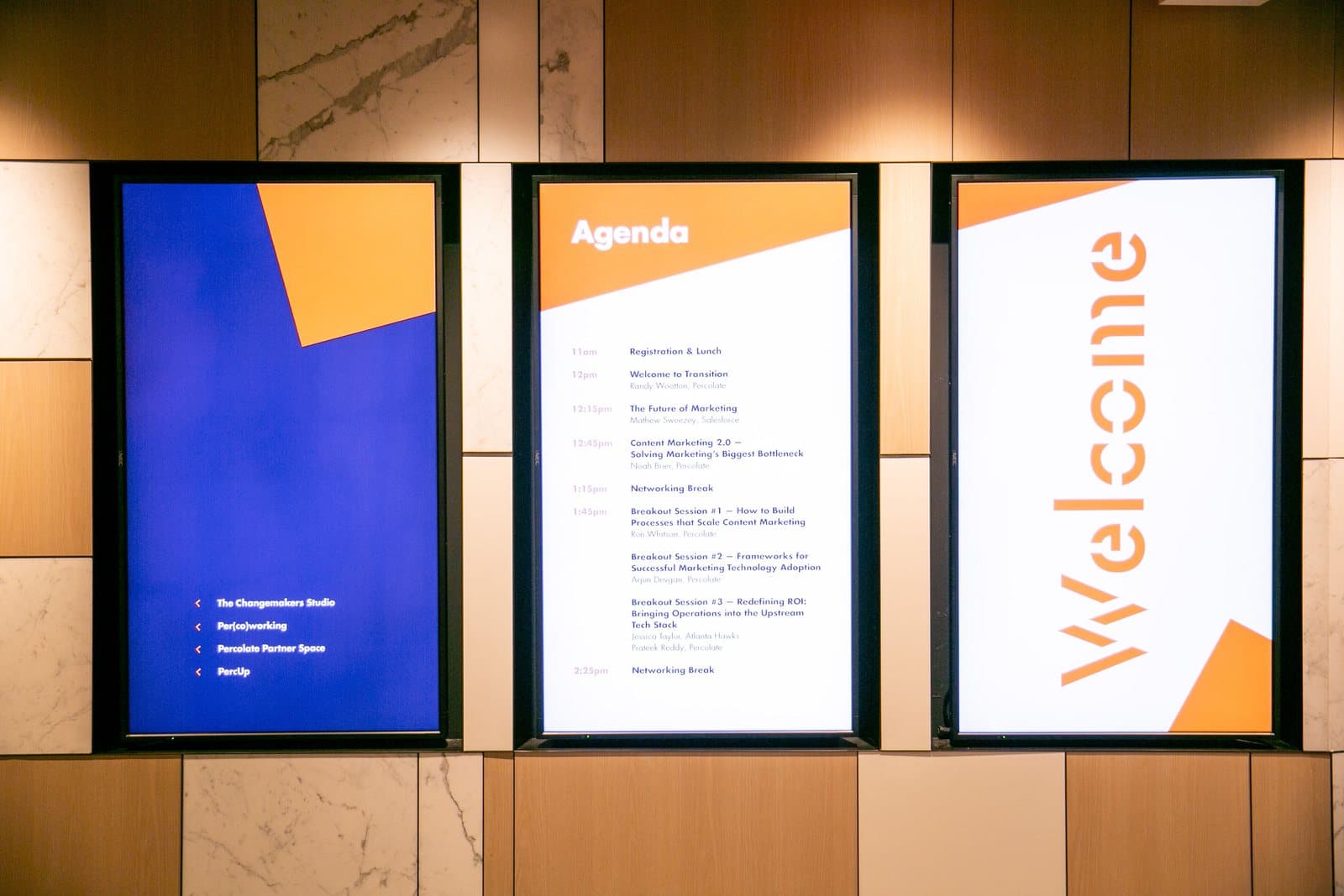 Percolate Transition conference